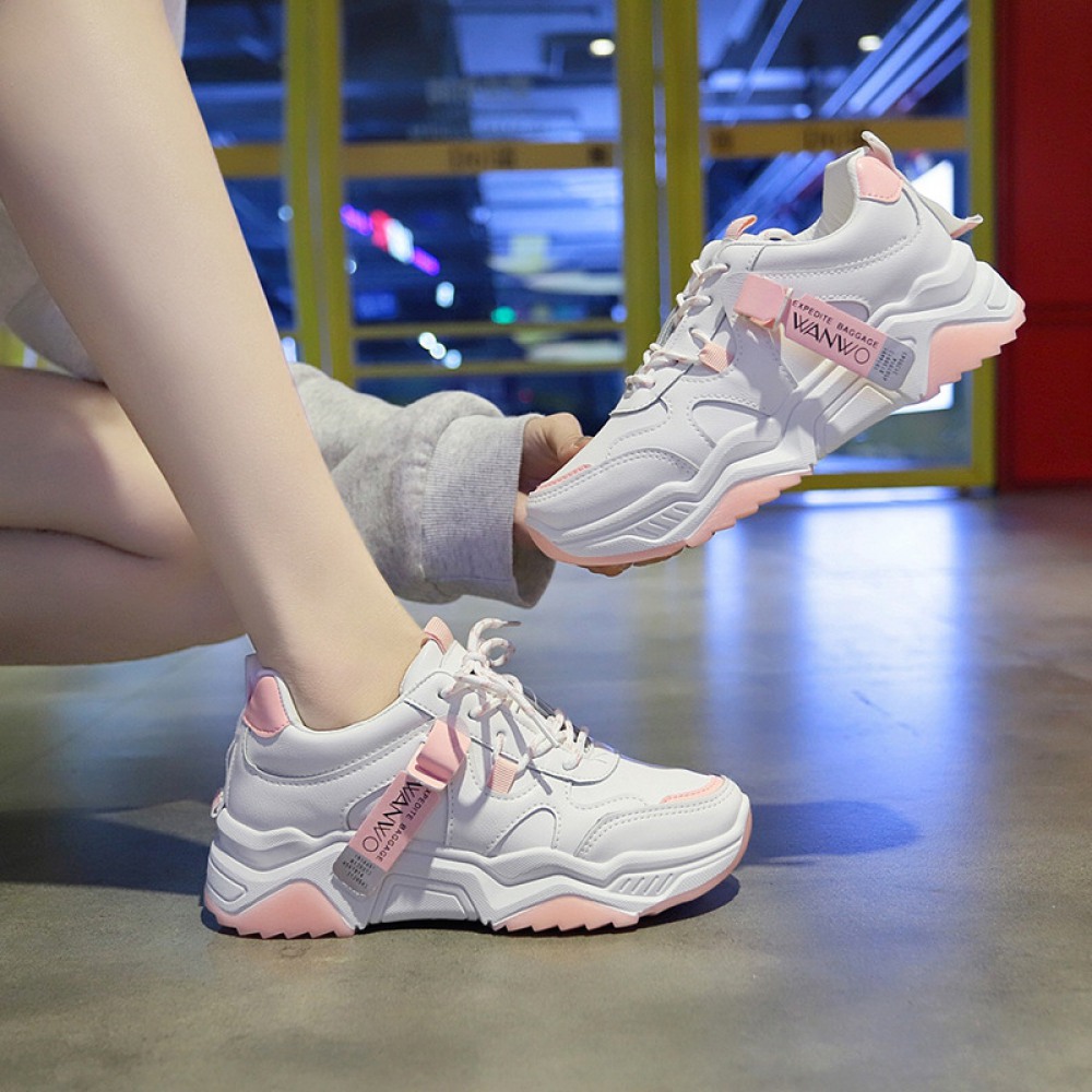 Breathable Mesh White Women's Summer New Sneakers